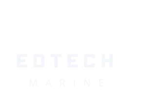 Edtech Marine - white logo