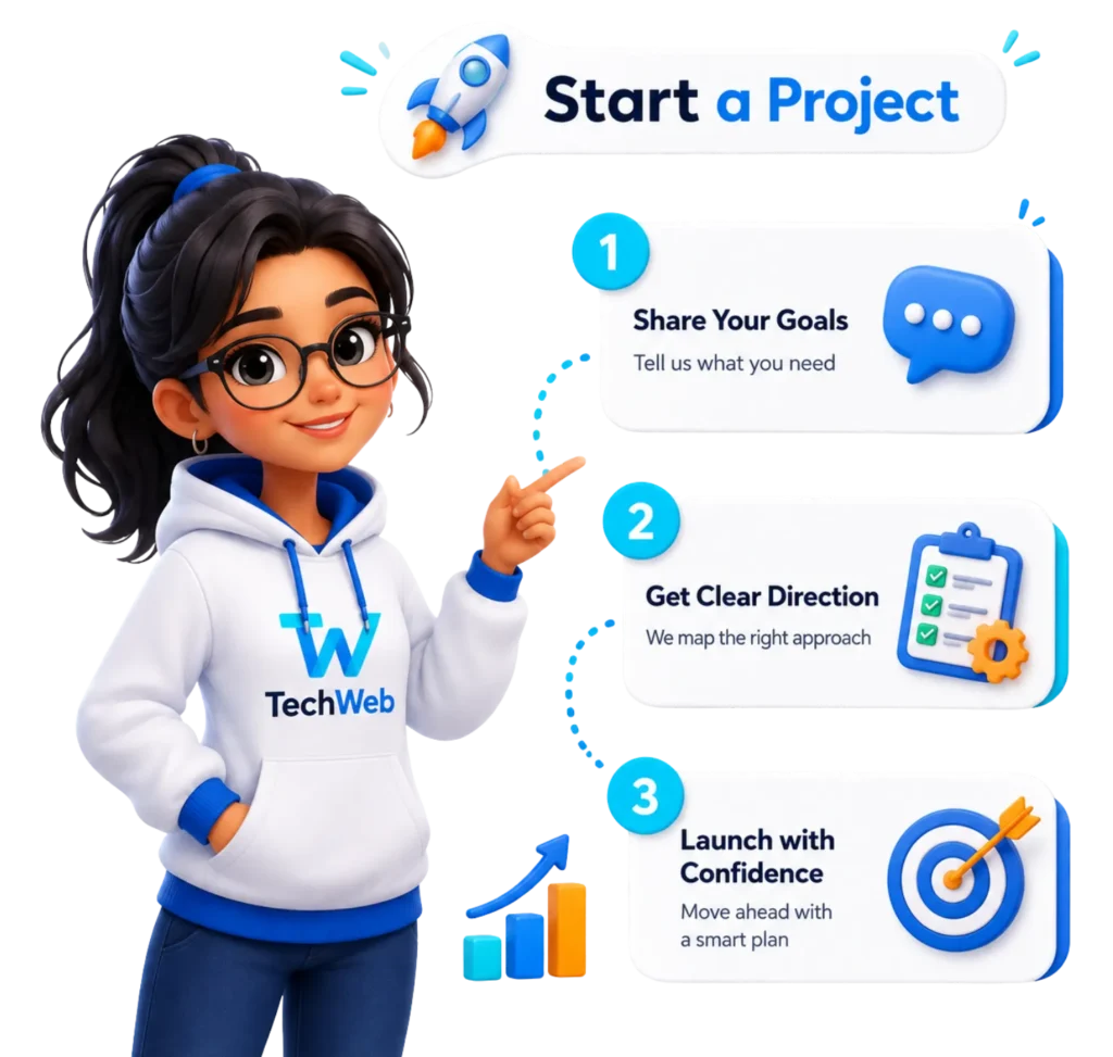 Start a website project
