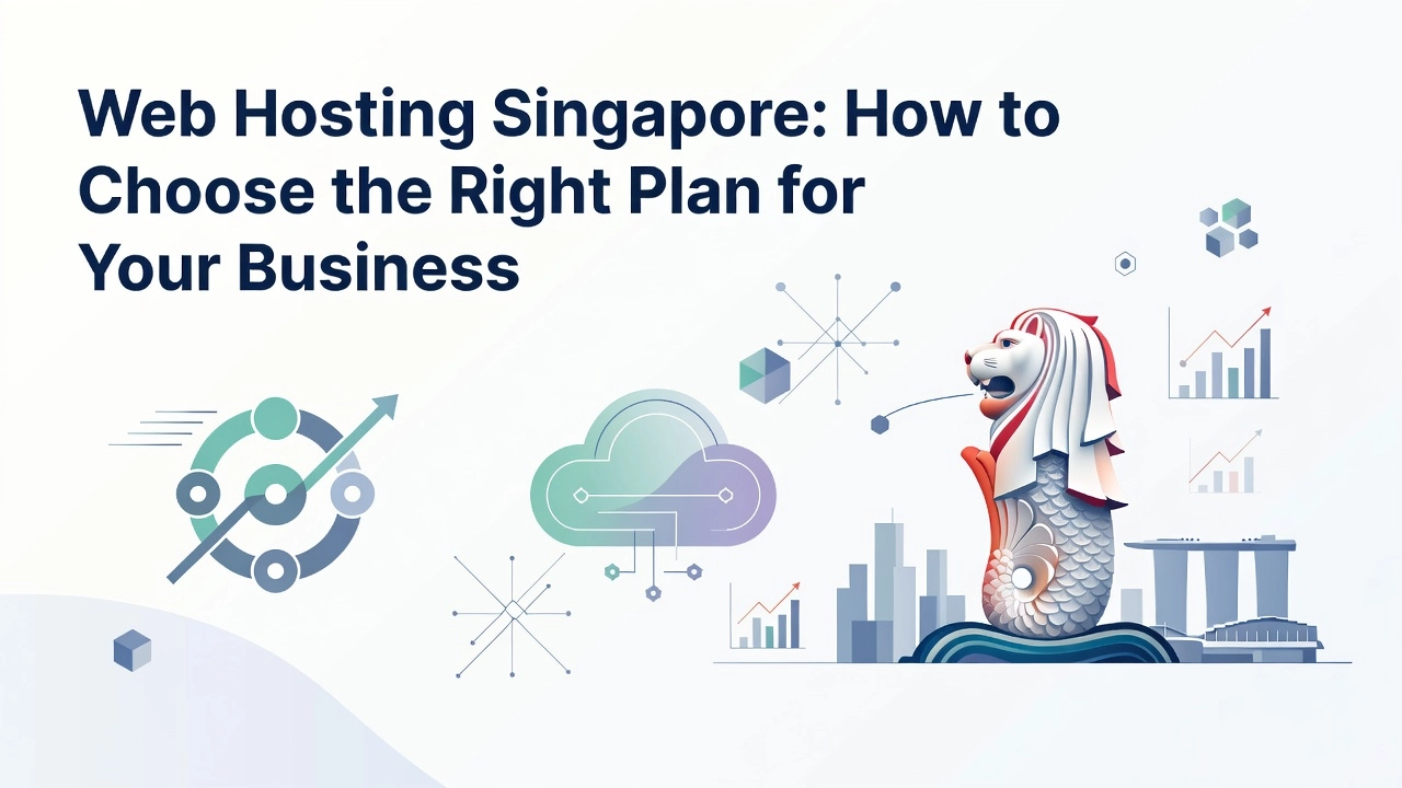 Professional header image for comparison analysis: Web Hosting Singapore: How to Choose the Right Plan for Y...