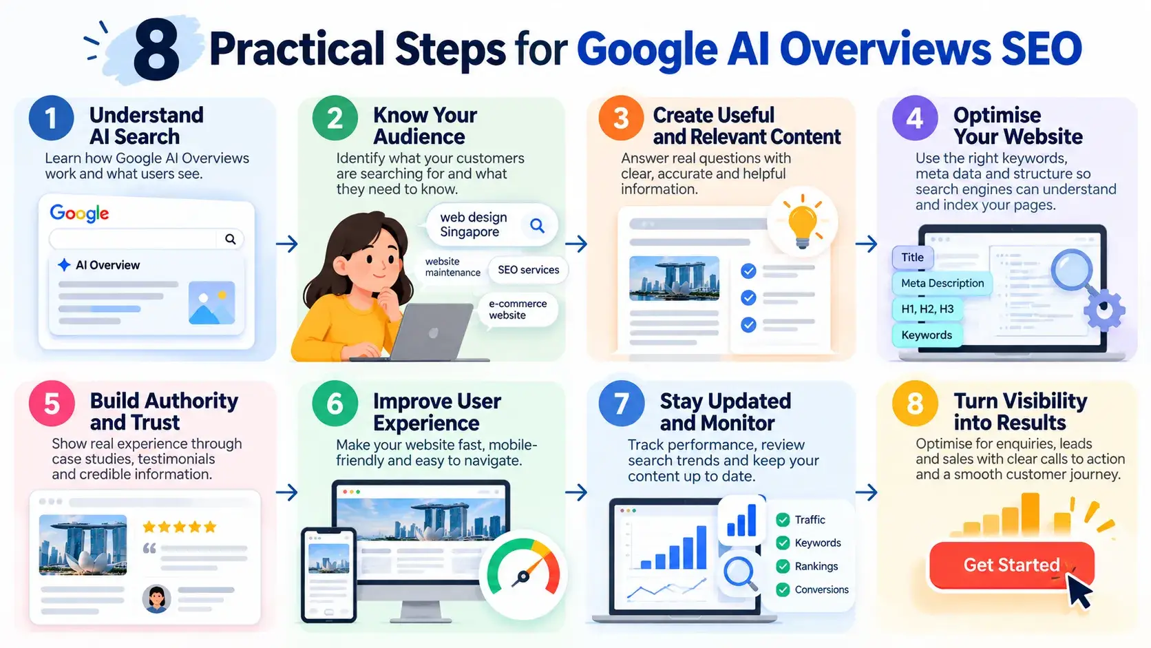 Google AI Seo search